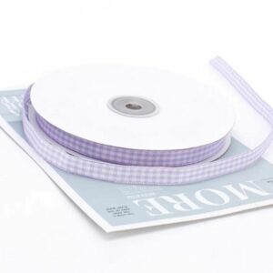 Ruban Vichy 15mm Couleurs aux Choix Longeur de 5 mètres