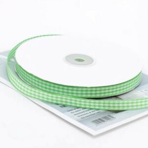 Ruban Vichy 15mm Couleurs aux Choix Longeur de 5 mètres