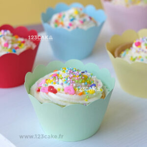 Doublures de Caissettes à Cupcakes en Papier: Élégance et Couleurs pour tes Cupcakes