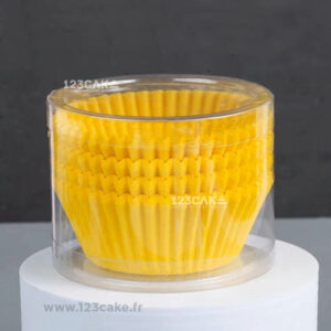 Pack Économique de 100 Caissettes en Papier pour Cupcakes et Muffins - Diamètre de 6.5cm / Hauteur 3cm