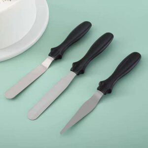 Lot de 3 Spatules de précision Cake Design