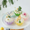 Pack de 20 Caissettes Cupcakes en Forme de Fleur
