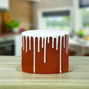 Cake Drip, Coulure De Gâteau Chocolat Blanc 150gr Prête a l Emploi