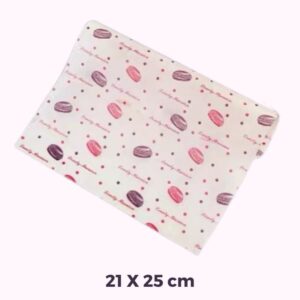 Papier Alimentaire pour Bento Cake Pack de 50 Feuilles