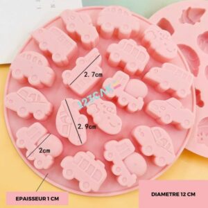 Moule en Silicone pour Petites Voitures et Camions